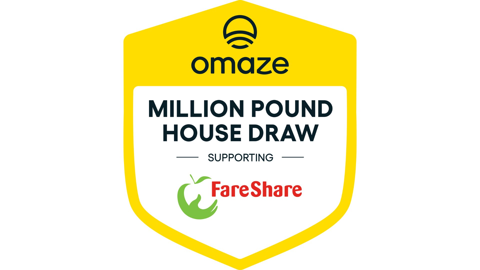 Omaze Million Pound House Draw in support of FareShare